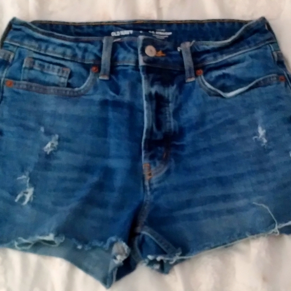 Blue denim shorts - old navy